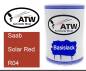 Preview: Saab, Solar Red, R04: 500ml Lackdose, von ATW Autoteile West.